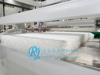 4D空氣纖維坐墊生產線 透氣空氣纖維彈性床墊生產線